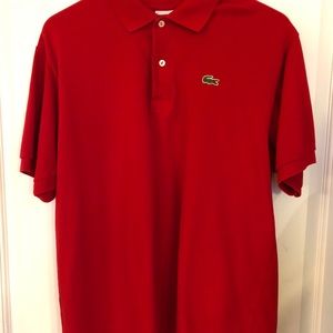 Lacoste Polo Red